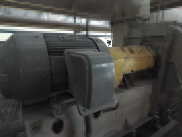 東元NEMA電機(jī)服役7年，運(yùn)行狀態(tài)良好，現(xiàn)場(chǎng)檢測(cè)運(yùn)行狀態(tài)