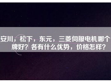 安川，松下，東元，三菱伺服電機(jī)哪個品牌好？各有什么優(yōu)勢，價格怎樣？