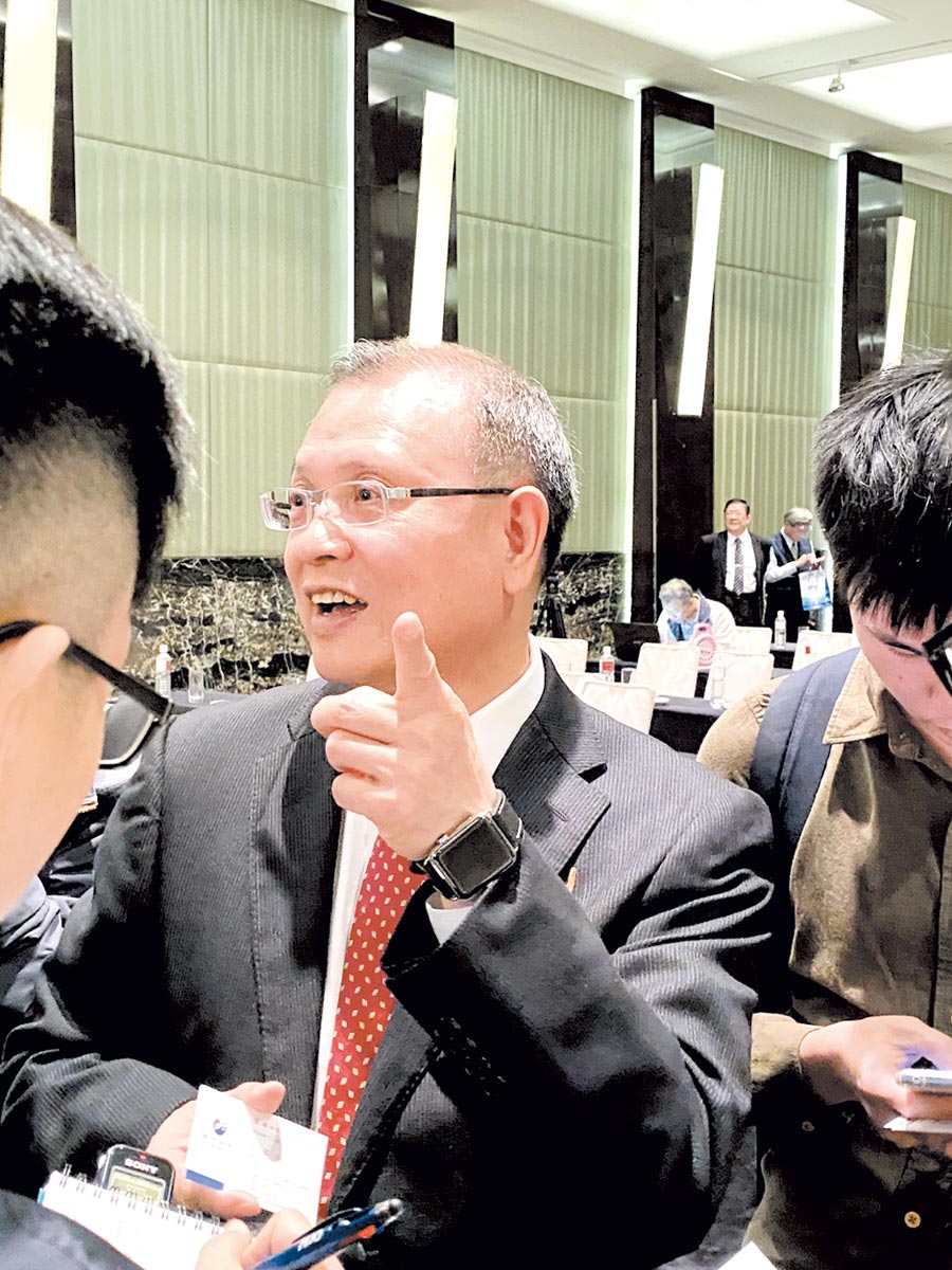 東捷資訊董事長(zhǎng)高尚偉。圖／王賜麟