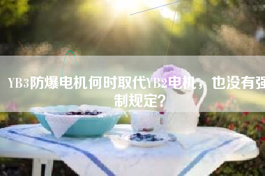 YB3防爆電機(jī)何時(shí)取代YB2電機(jī)，也沒有強(qiáng)制規(guī)定？